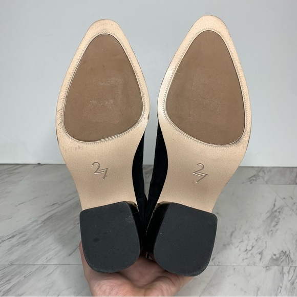 27 Edit Berkley Black Suede Bootie 10M - Picture 11 of 12